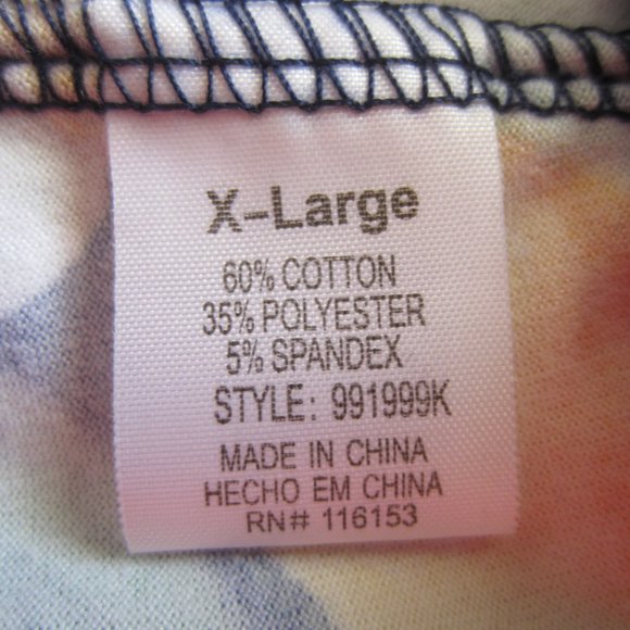 NWT Girl's POOF GIRL Open Front Shorts Dress Size XL Blue Floral Print - Picture 8 of 9